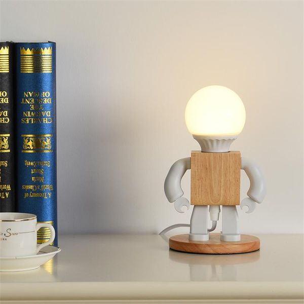 table lamps nordic cute robot small bedroom bedside led living room dressing study desk lamp night decorative lights
table lamps nordic cute robot small bedroom bedside led living room dressing study desk lamp night decorative lights