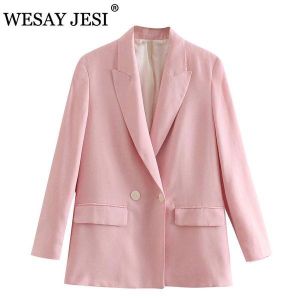 spring women's jacket solid color ladies straight double-breasted long sleeve office daily commuter suit suits & blazers, White;black
spring women's jacket solid color ladies straight double-breasted long sleeve office daily commuter suit suits & blazers, White;black