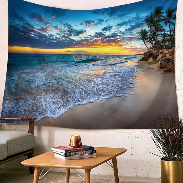 tapestries beach waves tapestry wall hanging sea sunset carpet natural scenery living room bedroom cloth
tapestries beach waves tapestry wall hanging sea sunset carpet natural scenery living room bedroom cloth