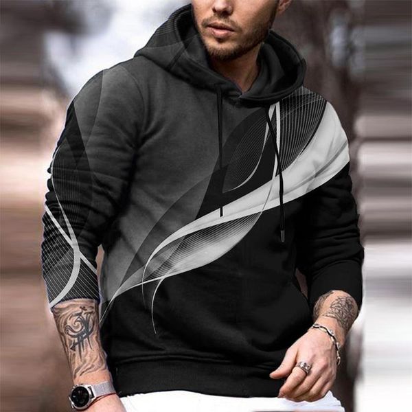 men's hoodies & sweatshirts 2021 herfst toevallige losse truien sweatshirt voor mannen mode patroon hooded retro mannelijke lange mouw, Black
men's hoodies & sweatshirts 2021 herfst toevallige losse truien sweatshirt voor mannen mode patroon hooded retro mannelijke lange mouw, Black