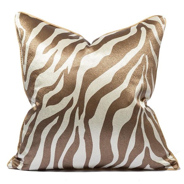 cushion/decorative pillow 30x50/45/50cm nordic champagne zebra pattern cushion cover jacquard gold coffee pillowcase sofa waist for backrest
cushion/decorative pillow 30x50/45/50cm nordic champagne zebra pattern cushion cover jacquard gold coffee pillowcase sofa waist for backrest