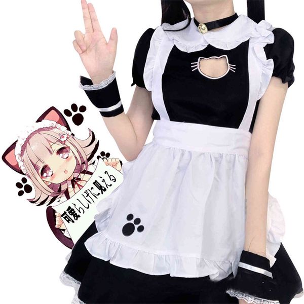 theme costume lolita women's maid costume, black and white anime uniform maid's cosplay, male female dress coffee shop tatu, Black;red
theme costume lolita women's maid costume, black and white anime uniform maid's cosplay, male female dress coffee shop tatu, Black;red