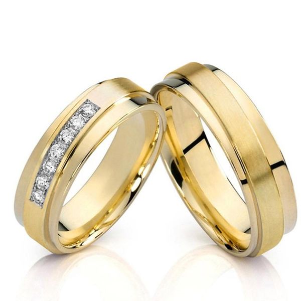 wedding rings love alliance promise set for couples gold color men and women stainless steel jewelry anniversary marriage ring, Slivery;golden
wedding rings love alliance promise set for couples gold color men and women stainless steel jewelry anniversary marriage ring, Slivery;golden