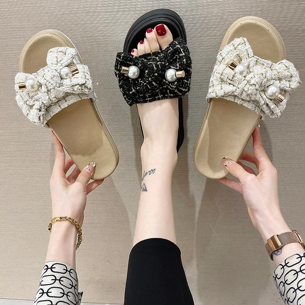 slippers shoes soft slides slipers women med butterfly-knot fashion platform comfort 2021 flat luxury basic pu sweet butterfly-k, Black
slippers shoes soft slides slipers women med butterfly-knot fashion platform comfort 2021 flat luxury basic pu sweet butterfly-k, Black