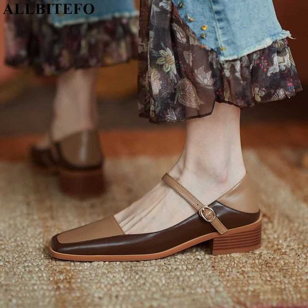 allbitefo square toe thick heel natural genuine leather women heels shoes spring fashion leisure high heel shoes high heels 210611, Black
allbitefo square toe thick heel natural genuine leather women heels shoes spring fashion leisure high heel shoes high heels 210611, Black