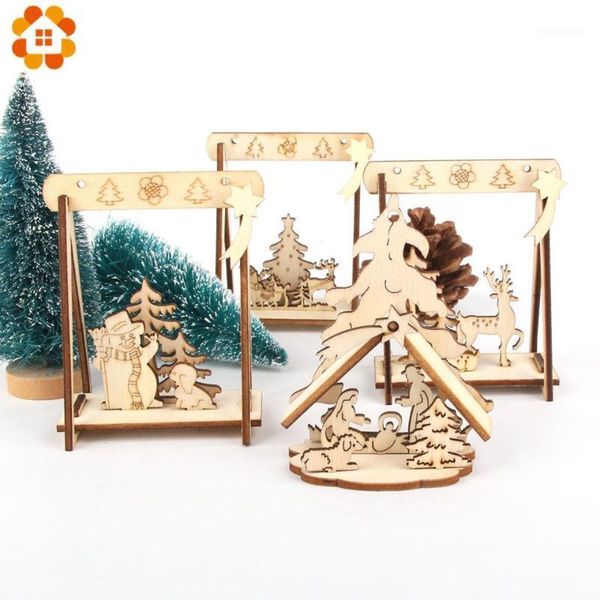 christmas decorations 2pcs/lot diy creative small hollow wooden ornaments for home party ornament kids gift supplies1
christmas decorations 2pcs/lot diy creative small hollow wooden ornaments for home party ornament kids gift supplies1