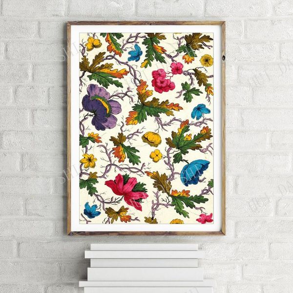 paintings colourful flower autumn leaf design floral pattern vintage poster, retro wall art print
paintings colourful flower autumn leaf design floral pattern vintage poster, retro wall art print