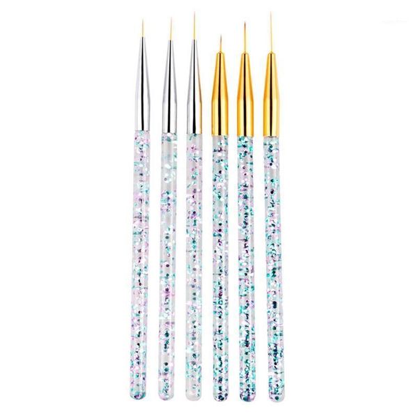 3pcs acrylic french stripe nail art liner brush set 3d tips manicure ultra-thin line drawing pen uv gel brushes tools1, Yellow
3pcs acrylic french stripe nail art liner brush set 3d tips manicure ultra-thin line drawing pen uv gel brushes tools1, Yellow