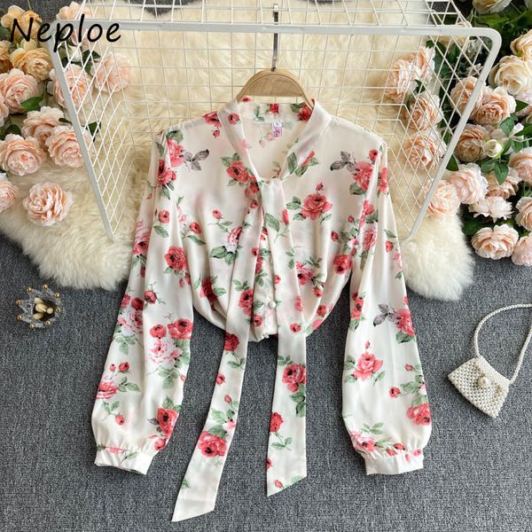 neploe vintage holiday print chiffon shirt femme lace up bow long sleeve loose blusas spring ol blouse women all match 210510, White
neploe vintage holiday print chiffon shirt femme lace up bow long sleeve loose blusas spring ol blouse women all match 210510, White