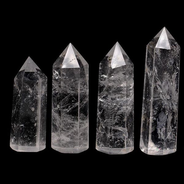decorative objects & figurines 1pc natural transparent quartz hexagonal prism mineral ornament treatment stone home decoration gift
decorative objects & figurines 1pc natural transparent quartz hexagonal prism mineral ornament treatment stone home decoration gift