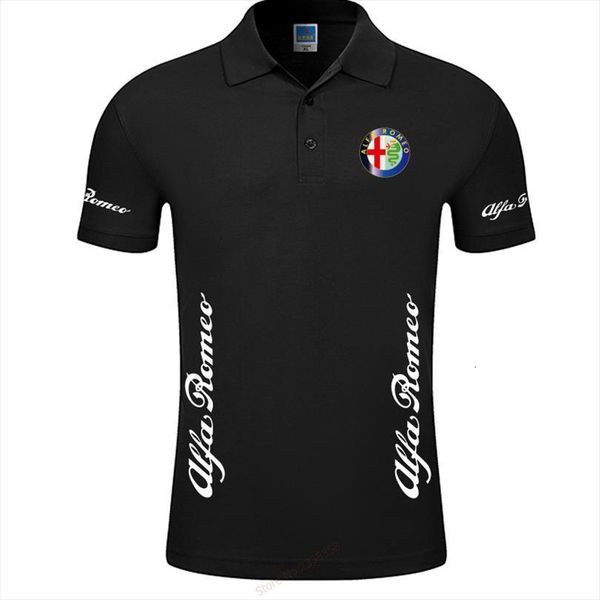 arrival solid colour alfa romeo men polos shirt fashion brand cotton clothes, White;black
arrival solid colour alfa romeo men polos shirt fashion brand cotton clothes, White;black