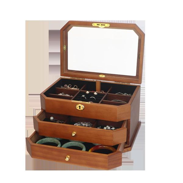 jewelry pouches, bags european-style solid wood high-end box key lock three-layer large-capacity storage wholesale, Pink;blue
jewelry pouches, bags european-style solid wood high-end box key lock three-layer large-capacity storage wholesale, Pink;blue