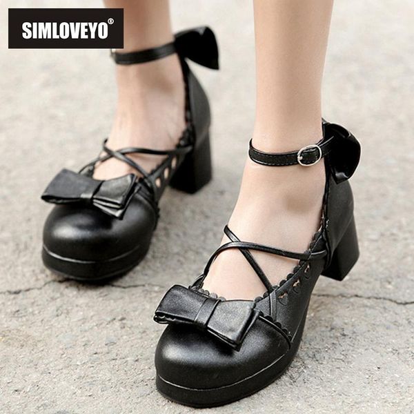 dress shoes girseaby women lolita knot high heel sweet pumps square buckle strap cosplay pink red plus size 45, Black
dress shoes girseaby women lolita knot high heel sweet pumps square buckle strap cosplay pink red plus size 45, Black