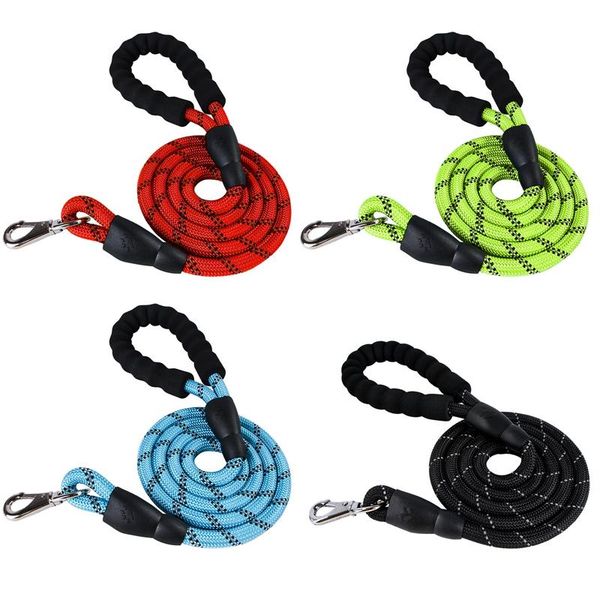 dog collars & leashes leash 5ft nylon night reflective pet ropes with comfortable padder handle for small medium large dogs traction
dog collars & leashes leash 5ft nylon night reflective pet ropes with comfortable padder handle for small medium large dogs traction