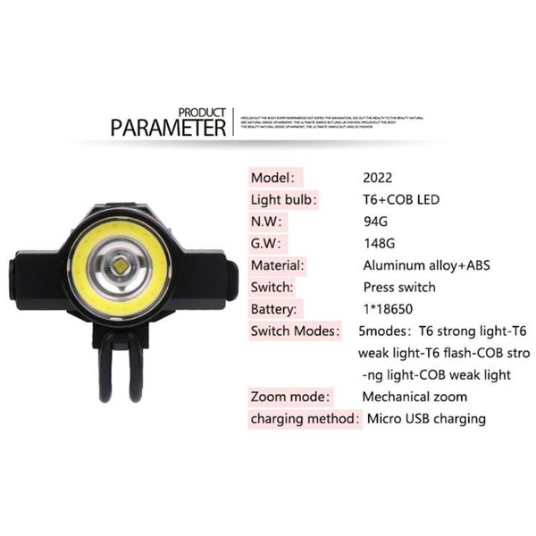 5modes adjustable bicycle light t6 usb rechargeable battery zoomable bike front headlight lamp lights
5modes adjustable bicycle light t6 usb rechargeable battery zoomable bike front headlight lamp lights