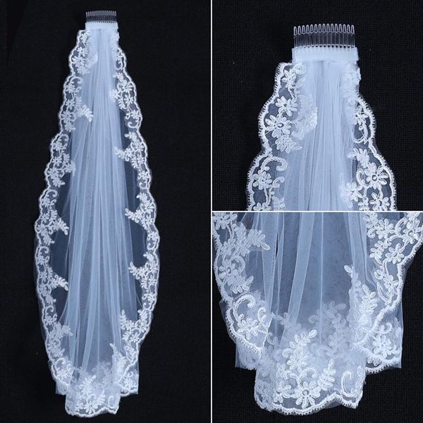 bridal veils voile mariage 300cm 90cm 150cm lace edge white ivory cathedral wedding long with comb accessories, Black
bridal veils voile mariage 300cm 90cm 150cm lace edge white ivory cathedral wedding long with comb accessories, Black