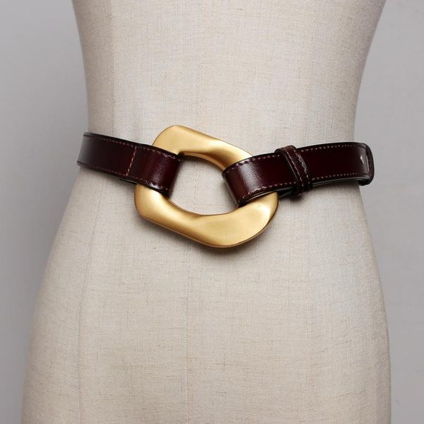 belts 2021 autumn/winter leather belt women's 100 jeans in the korean version of minimalist dress tide, Black;brown
belts 2021 autumn/winter leather belt women's 100 jeans in the korean version of minimalist dress tide, Black;brown