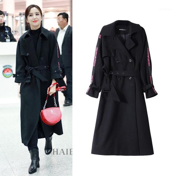 women's wool & blends winter casaco feminino mujeres abrigos mujer chaqueta woolen coat women vintage clothing jacket plus size belt le, Black
women's wool & blends winter casaco feminino mujeres abrigos mujer chaqueta woolen coat women vintage clothing jacket plus size belt le, Black