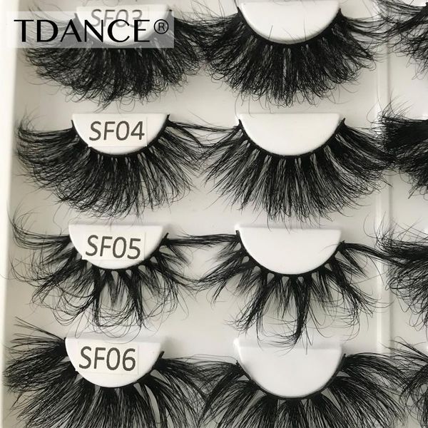false eyelashes tdance 1 pair 3d 25mm mink fluffy lashes dramatic messy long makeup soft handmade reusable lash
false eyelashes tdance 1 pair 3d 25mm mink fluffy lashes dramatic messy long makeup soft handmade reusable lash