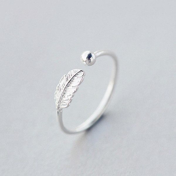 wedding rings simple fashion sier color cute elegant feather adable ring fine jewelry for women party accories, Slivery;golden
wedding rings simple fashion sier color cute elegant feather adable ring fine jewelry for women party accories, Slivery;golden