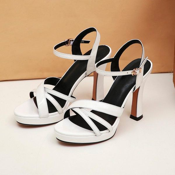women sandals 2021 summer thick high heels platform shoes woman sweet genuine leather party wedding for, Black
women sandals 2021 summer thick high heels platform shoes woman sweet genuine leather party wedding for, Black