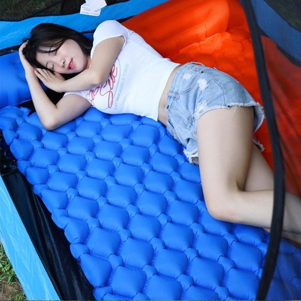 outdoor pads built-in pump backpacking traveling hiking with pillow waterproof ultralight camping sleeping pad air mattress tent inflatable
outdoor pads built-in pump backpacking traveling hiking with pillow waterproof ultralight camping sleeping pad air mattress tent inflatable