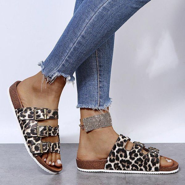 slippers women summer casual plus size 44 female flat sandals thick bottom print metal buckle leopard ladies slides comfort 2021, Black
slippers women summer casual plus size 44 female flat sandals thick bottom print metal buckle leopard ladies slides comfort 2021, Black