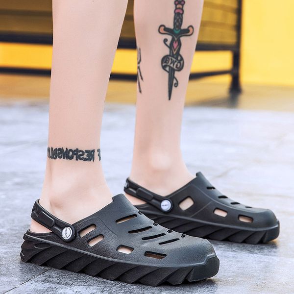 2021 classic men women sports trainer summer cross-border sandals slippers casual trend beach hole shoes breathable hollow soft bottom slipp, Black
2021 classic men women sports trainer summer cross-border sandals slippers casual trend beach hole shoes breathable hollow soft bottom slipp, Black