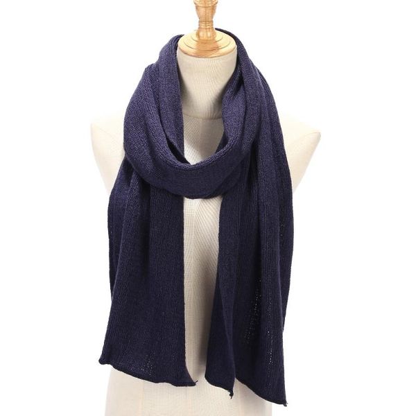scarves long cashmere scarf knitted spring and autumn thick warm, Blue;gray
scarves long cashmere scarf knitted spring and autumn thick warm, Blue;gray