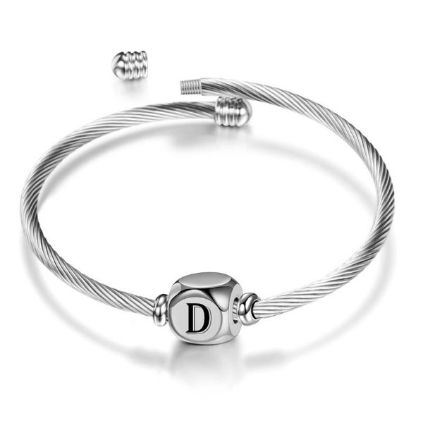 link, chain fashion square charm bangle initial alphabet letter engrave women jewelry cuff bangles wholesale for party gift, Black
link, chain fashion square charm bangle initial alphabet letter engrave women jewelry cuff bangles wholesale for party gift, Black