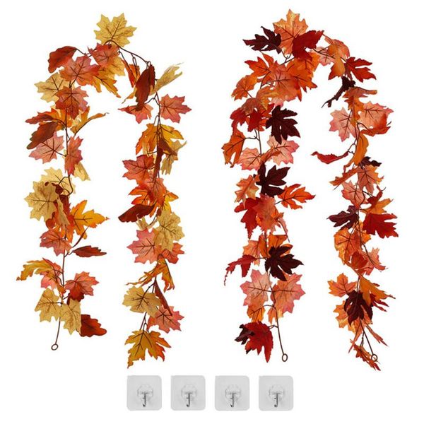 decorative flowers & wreaths 2 pcs artificial vines hanging simulation thanksgiving festival garden rattans decoration autumn par
decorative flowers & wreaths 2 pcs artificial vines hanging simulation thanksgiving festival garden rattans decoration autumn par