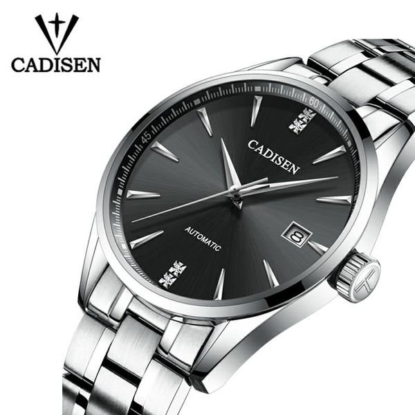 wristwatches cadisen2021 men's watch mechanical sapphire mirror automatic sports calendar waterproof, Slivery;brown
wristwatches cadisen2021 men's watch mechanical sapphire mirror automatic sports calendar waterproof, Slivery;brown