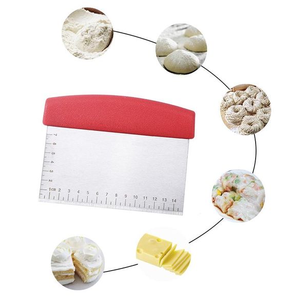 stainless steel dough cutter baking tool cream scraper square non-slip panel with scale chopper bread pizza & pastry tools
stainless steel dough cutter baking tool cream scraper square non-slip panel with scale chopper bread pizza & pastry tools