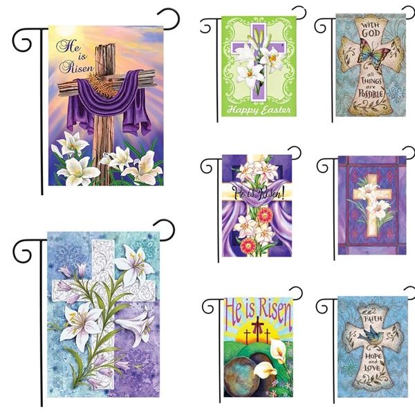 32x45cm double sides banner flags happy easter holiday garden flag festival party outdoor decoration accessiories
32x45cm double sides banner flags happy easter holiday garden flag festival party outdoor decoration accessiories