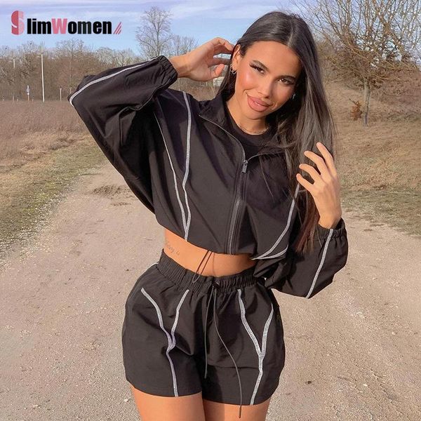 women's tracksuits tracksuit summer long sleeve drawstring coat + elastic shorts matching sets stripe patchwork black casual sporty out, Gray
women's tracksuits tracksuit summer long sleeve drawstring coat + elastic shorts matching sets stripe patchwork black casual sporty out, Gray