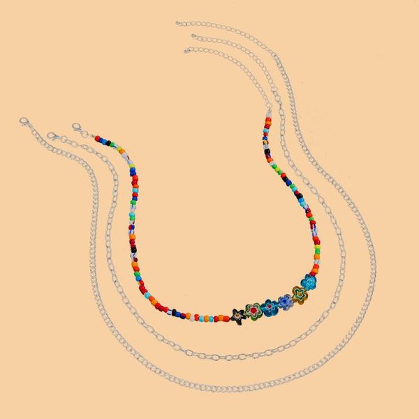 chokers purui y2k rainbow beads flower choker necklace men/women punk layered thick chains set on the neck 2021 fashion jewelry, Golden;silver
chokers purui y2k rainbow beads flower choker necklace men/women punk layered thick chains set on the neck 2021 fashion jewelry, Golden;silver