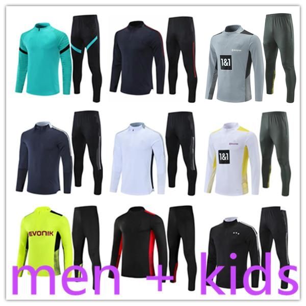 21 22 men + kids soccer jerseys maillots tracksuit football training kit survêtement chandal futbol survetement foot jersey chándal de fútbo, Black;yellow
21 22 men + kids soccer jerseys maillots tracksuit football training kit survêtement chandal futbol survetement foot jersey chándal de fútbo, Black;yellow