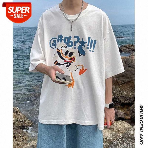 men's short-sleeved shirt loose simple all-match hong kong style printing bottoming #eu82, White;black
men's short-sleeved shirt loose simple all-match hong kong style printing bottoming #eu82, White;black