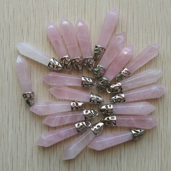 natural stone rose quartz pillar pendulum charms 10x32m point chakra pendants for jewelry making wholesale gold wire wrap handmade craft, Bronze;silver
natural stone rose quartz pillar pendulum charms 10x32m point chakra pendants for jewelry making wholesale gold wire wrap handmade craft, Bronze;silver