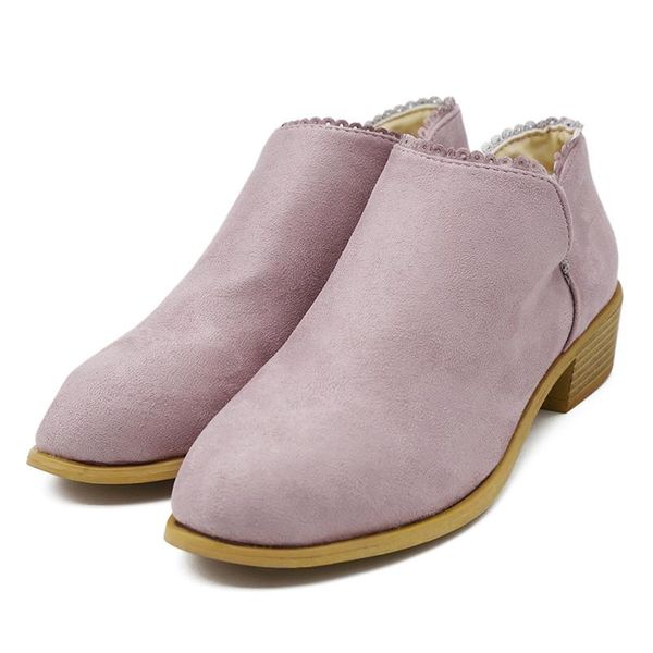 boots ankle women round toe casual ladies shoes low-heeled slip on female high heels single zapatos de mujer, Black
boots ankle women round toe casual ladies shoes low-heeled slip on female high heels single zapatos de mujer, Black