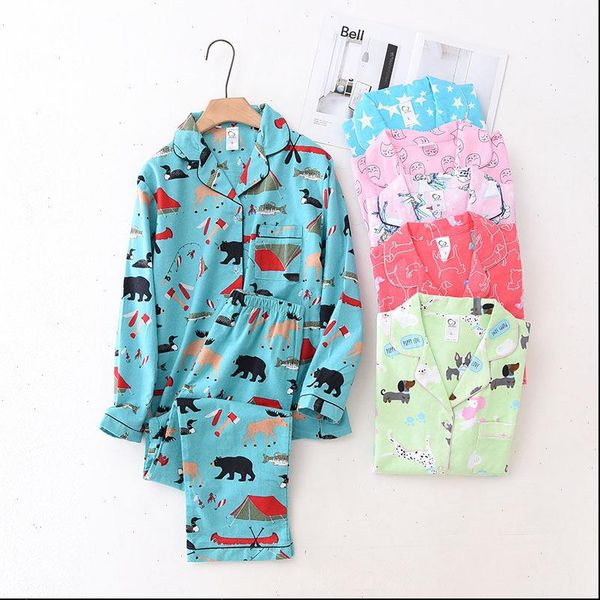 100% cotton pyjamas pajamas women sleepwear sets autumn brushed winter warm cute cartoon pijamas mujer womens clothing, Black;red
100% cotton pyjamas pajamas women sleepwear sets autumn brushed winter warm cute cartoon pijamas mujer womens clothing, Black;red