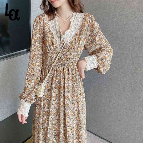 women elegant lace spring vintage floral party dress lady long sleeve v-neck fariy midi chiffon holiday vestidos 210519, Black;gray
women elegant lace spring vintage floral party dress lady long sleeve v-neck fariy midi chiffon holiday vestidos 210519, Black;gray