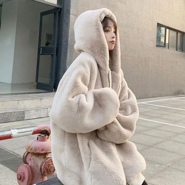 women's fur & faux plus size 4xl 300 catties autumn winter loose hooded fleece padded jacket women lazy wind plush warm coat female, Black
women's fur & faux plus size 4xl 300 catties autumn winter loose hooded fleece padded jacket women lazy wind plush warm coat female, Black