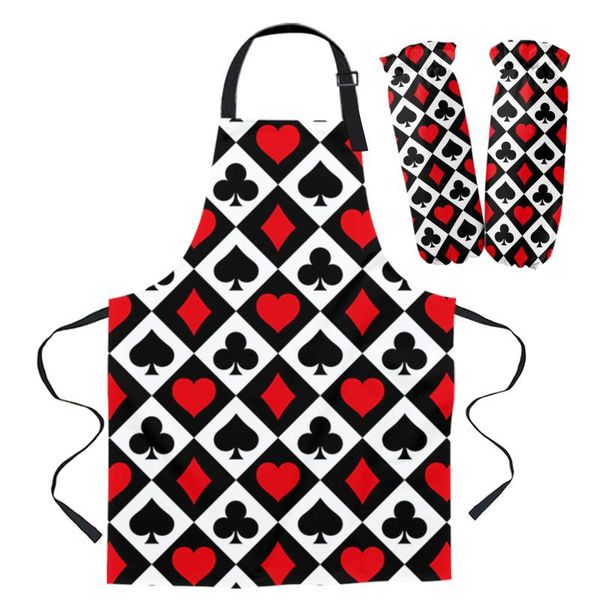 aprons poker squares spades hearts plaid texture kitchen apron baking accessories sleeveless for men women home cleaning tools
aprons poker squares spades hearts plaid texture kitchen apron baking accessories sleeveless for men women home cleaning tools