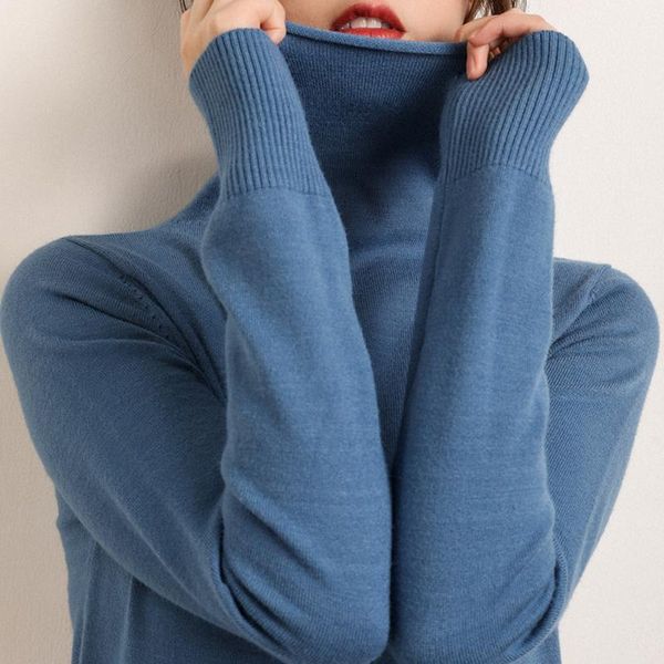 women's sweaters 2021 autumn winter knitted sweater women solid casual pullovers long sleeve turtleneck loose pull female jumper sweter, White;black
women's sweaters 2021 autumn winter knitted sweater women solid casual pullovers long sleeve turtleneck loose pull female jumper sweter, White;black