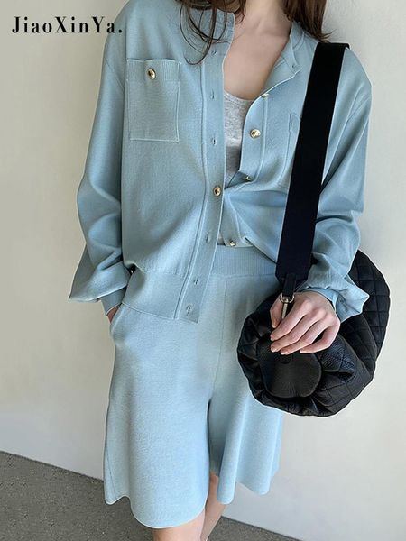 women's tracksuits korean cardigan sets autumn two piece set women long sleeve knitted coat + shorts suits elegant knitwear 2 pieces ou, Gray
women's tracksuits korean cardigan sets autumn two piece set women long sleeve knitted coat + shorts suits elegant knitwear 2 pieces ou, Gray
