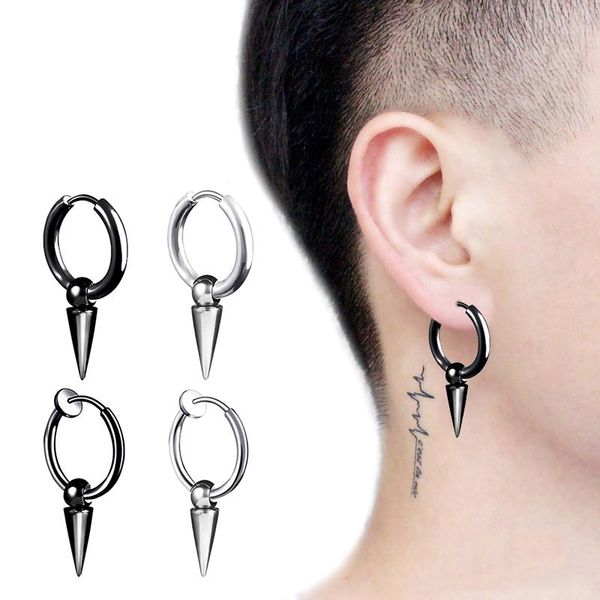 hoop & huggie 1pc korean style ear stud cone pendant female men fashion gifts party jewelry charms steel earrings prom gift casual me, Golden;silver
hoop & huggie 1pc korean style ear stud cone pendant female men fashion gifts party jewelry charms steel earrings prom gift casual me, Golden;silver