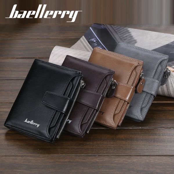 baellerry walet for men fashion zipper short wallets designer coin pocket male purse card holder pouch money bag kashelek, Red;black
baellerry walet for men fashion zipper short wallets designer coin pocket male purse card holder pouch money bag kashelek, Red;black