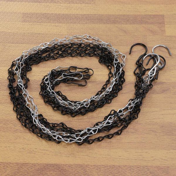 4pcs 8 shape hanging iron chain for bird feeders planters lanterns birdbaths flower basket (black 90cm)az4 decorative flowers & wreaths
4pcs 8 shape hanging iron chain for bird feeders planters lanterns birdbaths flower basket (black 90cm)az4 decorative flowers & wreaths