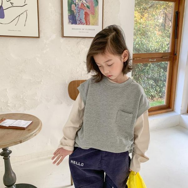 style girls boys sweatshirt spring fashion short sleeve kids vest 3-8 years t-shirts, Blue
style girls boys sweatshirt spring fashion short sleeve kids vest 3-8 years t-shirts, Blue